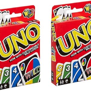 AS TOYS UNO Playing Card Game for Family Night, Travel Game & Gift Set for Kids. (Set of 01) (Multicolor)